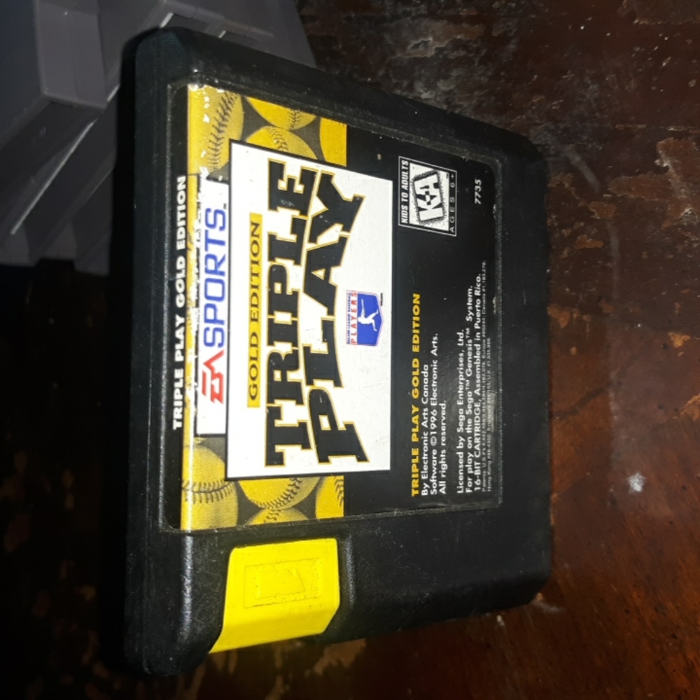 Sega Triple Play Gold Edition game ( SKU 1510 )